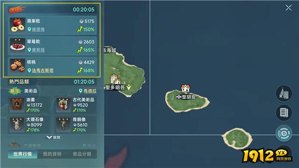 《大航海征途》流行行情