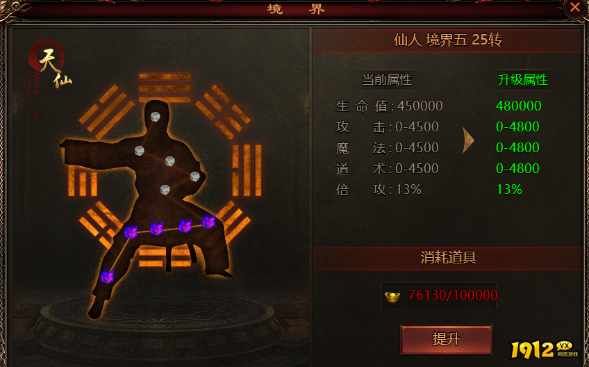 《乾坤天地》境界转生