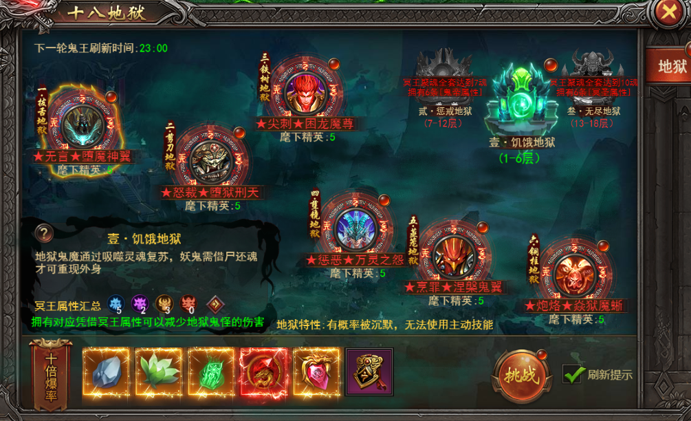 《王者之心2》十八地狱