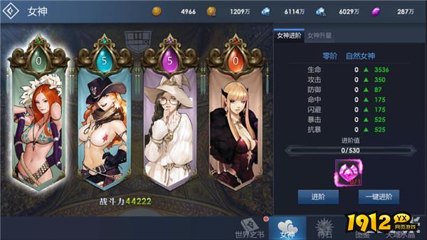 《黎明游侠》女神系统