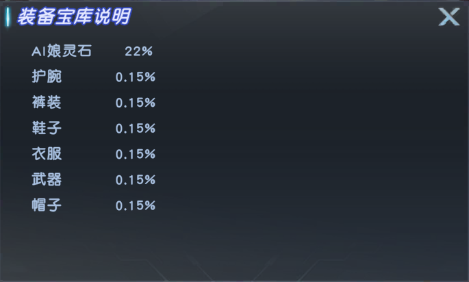 《源战役》概率公示