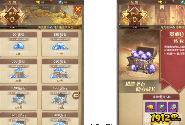 《魔法风云纪》贵族系统
