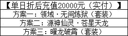 《一念剑歌0.1折》线下返利活动公告